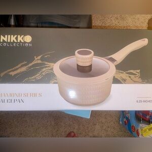 Non-Stick Cream Saucepan with Lid